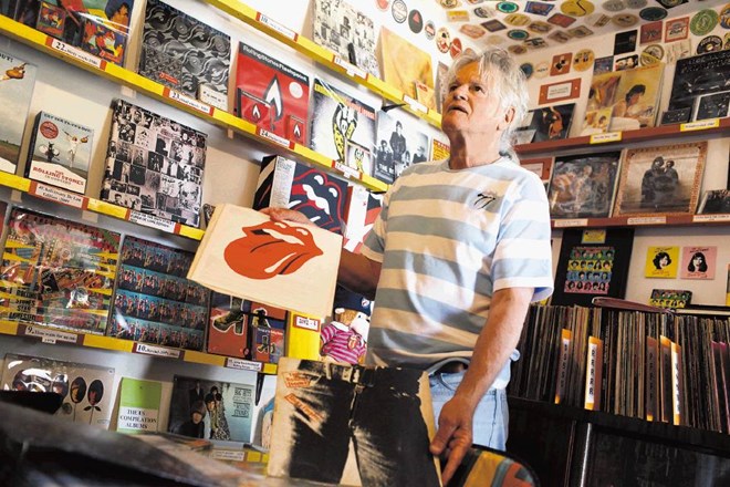 Slavko Franca je kustos svojega zasebnega muzeja Rolling Stones v Portorožu.