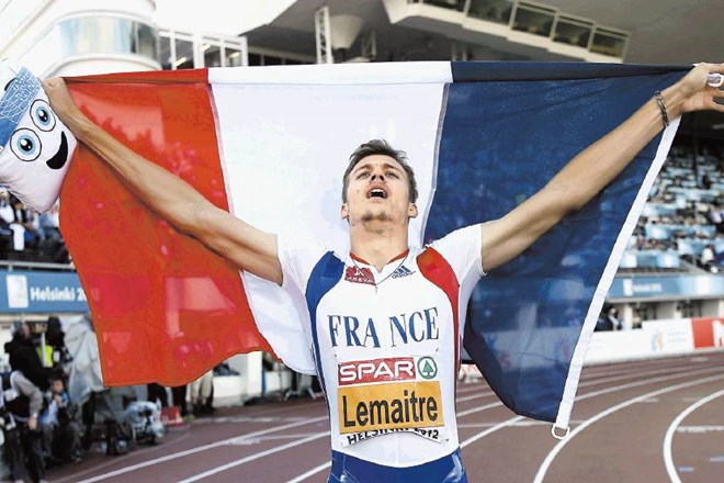 Vrhunec dneva je bil sprint na 100 m, ki ga je po pričakovanju dobil Francoz Christophe Lemaitre.
