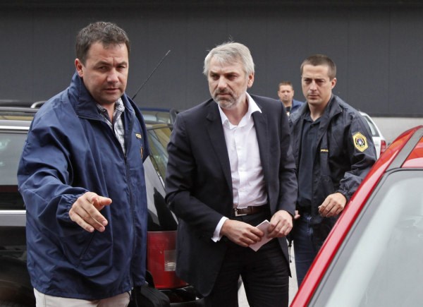 Vladimirja Voduška so aretirali zaradi suma izsiljevanja.