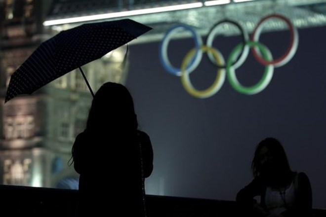 Slabo vreme povzroča skrbi organizatorjem OI v Londonu