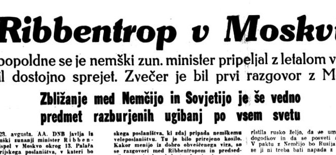 Slovenec, 24. avgusta 1939