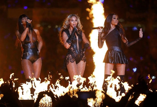 Za nastop na Super Bowlu so se ponovno združile članice skupine Destiny's Child. (Foto: Reuters) 