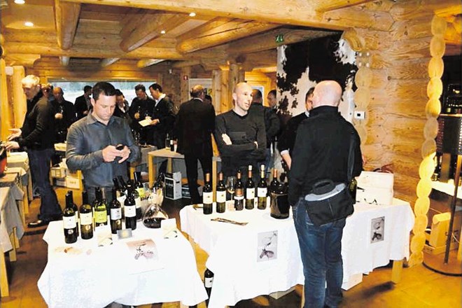 Z odličnimi vini se je predstavil tudi Tibor Jakončič iz vinarstva Piro  (na fotografiji levo). 