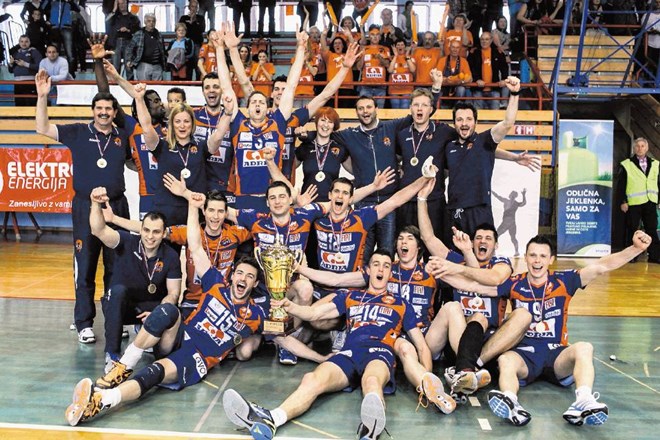 Odbojkarji ACH Volleyja so desetič postali državni prvaki. 