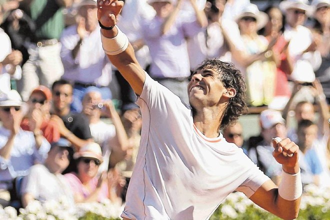 Rafael Nadal bo jutri lovil osmo lovoriko v Rolandu Garrosu. 