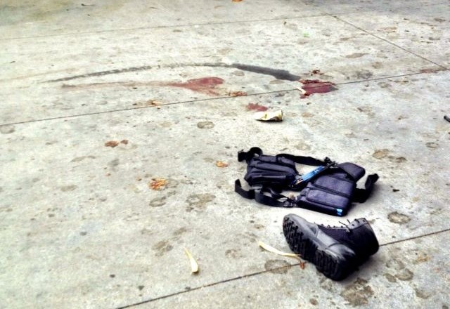 Strelski pohod: S polavtomatsko puško kosil po študentskem kampusu (foto)
