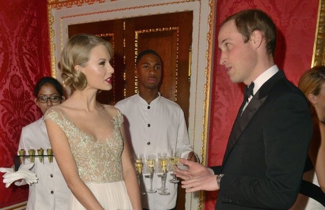 Princ WIlliam in Taylor Swift (foto: Reuters) 