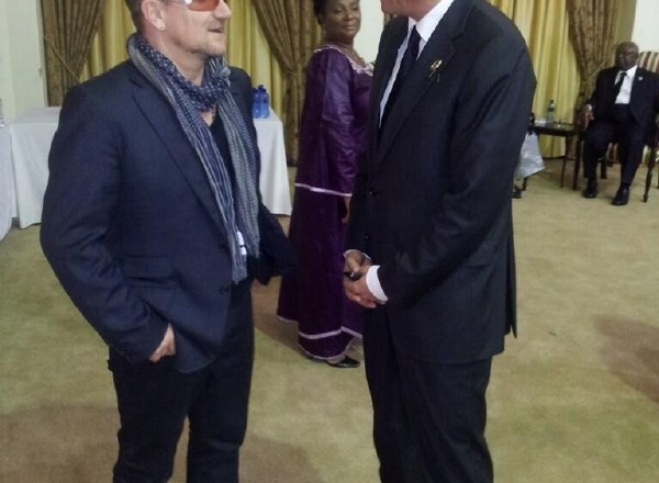 Pahor se je srečal tudi z Bonom Voxom. 