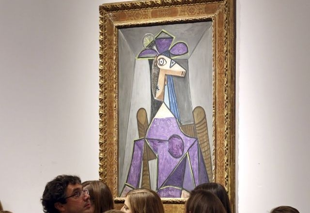 Picassov Portret ženske so prodali za 15,6 milijona evrov. 