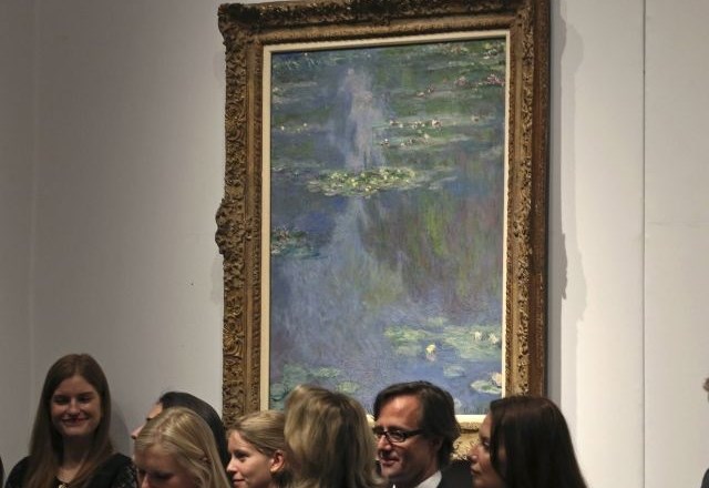 Monetove Vodne lilije so prodali za okoli 19 milijonov. 