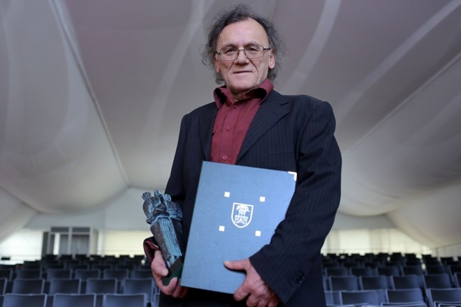 Prejemnik nagrade mesta Ljubljane 2014 Dnevnikov novinar in filmski kritik Zdenko Vrdlovec    