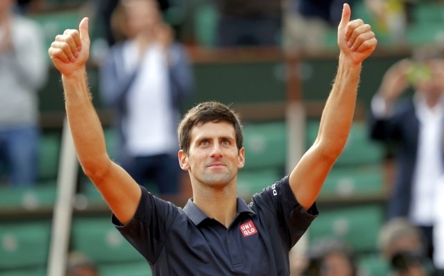Novak Đoković se je uvrstil v polfinale OP Francije. (Foto: Reuters) 