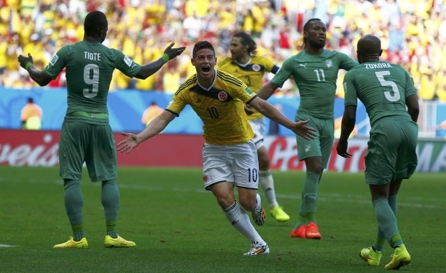 Kolumbijci so slavili pomembno zmago. (Foto: Reuters) 