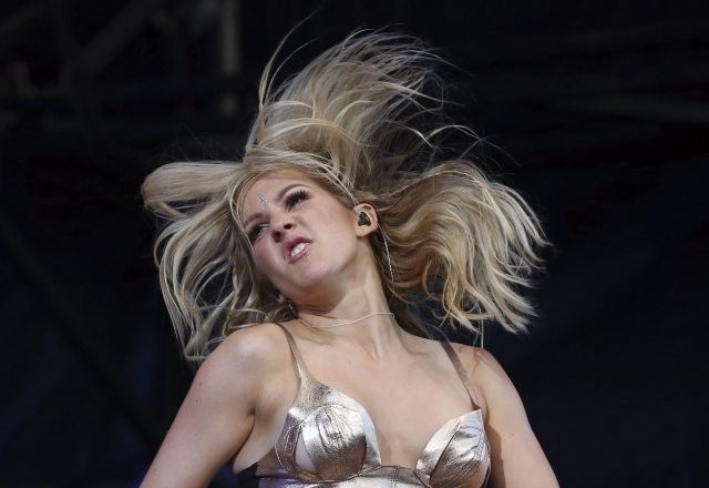 Britanska pop izvajalka Ellie Goulding. 