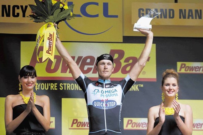 Italijan Matteo Trentin se je včeraj veselil etapne zmage na Touru. 