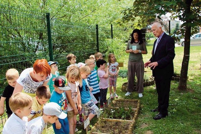 Otroško ročno orodje Fiskars za mlade vrtnarje Ekošole