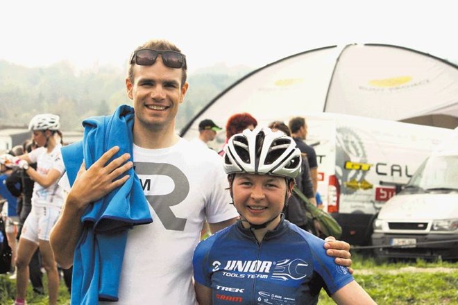 Luka Mezgec in Tanja Žakelj bosta danes proglašena za najboljša kolesarja leta. Metod Močnik 