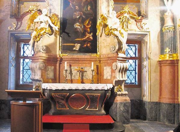 Obnovljena kapela svetega Frančiška Saleškega v dvorcu Goričane. Ranka Ivelja 