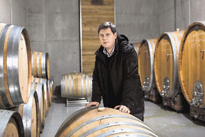 Enolog Uroš Valcl, direktor vinske znamke Marof, želi Prekmurje znova postaviti na vinski zemljevid. Luka Cjuha 