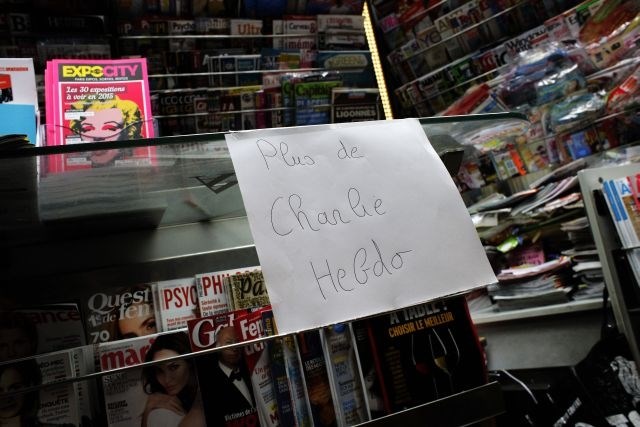 »Zmanjkalo Charlie Hebdoja.« (Foto: AP) 