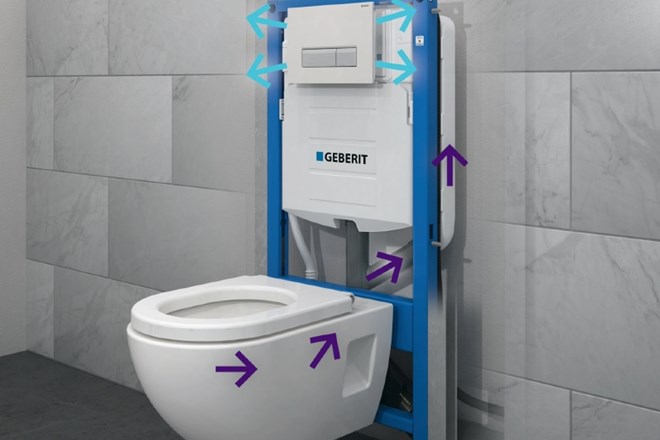 Z inovativno tehnologijo vedno sveža kopalnica brez neprijetnih vonjav 