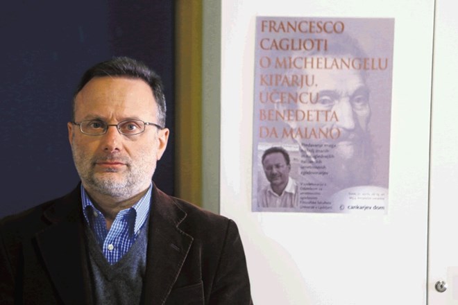 Dr. Francesco Caglioti, umetnostni zgodovinar: Jaz pa morda veljam za malo manj norega