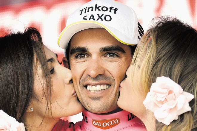 Španski kolesar Alberto Contador je bil na letošnjem Giru razred zase, slavil je prepričljivo zmago. 