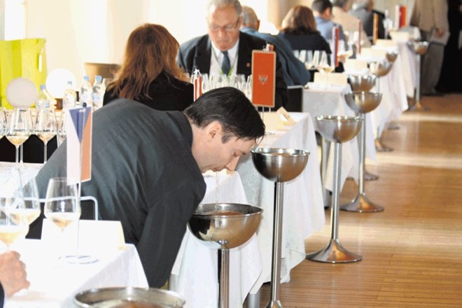 Ocenjevalci imajo za nevtralizacijo okusa na mizi ves čas vodo in kruh, vzorci vina pa končajo v pljuvalnikih. 