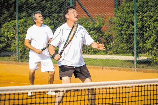 Borila sta se do konca: zmagovalca tolažilnega turnirja Branko Podgornik in Zmago Tanjšek. 