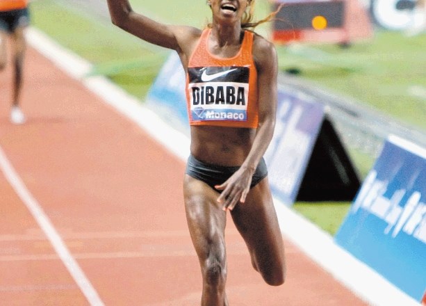 Genzebe Dibaba, nova svetovna rekorderka v teku na 1500 m: Na treningih vadi le z moškimi