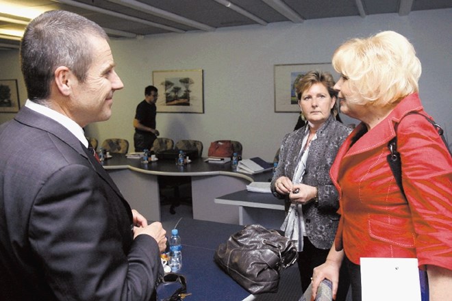 Andrej Baričič (levo) je v drobovje UKC Ljubljana pred leti gledal kot član sveta bolnišnice. Med drugim v obdobju, ko je...