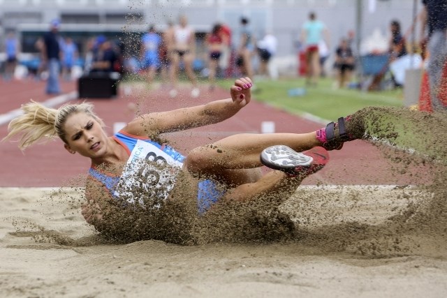 Snežana Vukmirović je bila drugič zapored poražena v domači konkurenci. (Foto: Jaka Gasar) 