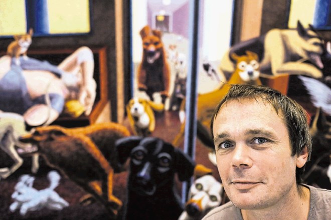 Vladimirja Lebna že vrsto let zanima upodabljanje živalskega sveta, sploh pasjega, sicer pa ga poznamo  kot del umetniškega...