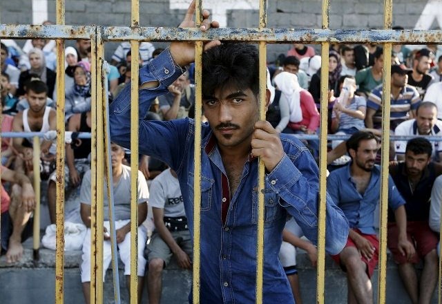 Migranti na grškem otoku Kos. (Foto: Reuters) 