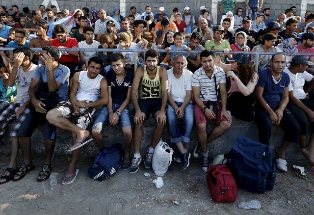 Migranti na grškem otoku Kos. (Foto: Reuters) 