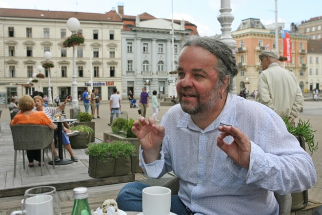 Miljenko Jergović, bosansko-hrvaški književnik, novinar in kritik. (Foto: Tomaž Skale) 
