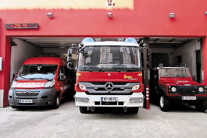 Učinkovit vozni park je tudi v Piranu nujen za zagotavljanje požarne varnosti. 