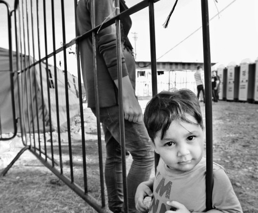 Fotoreportaža: Begunski otroci