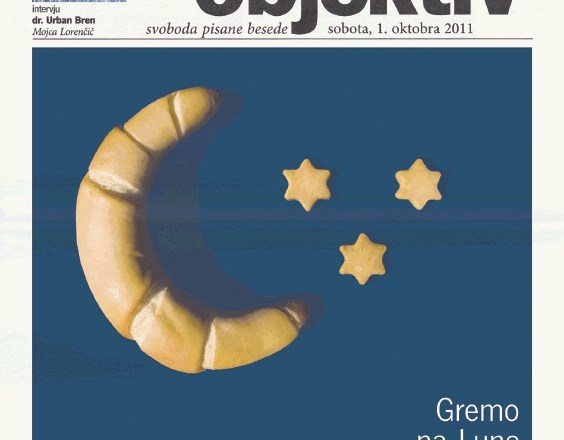 Prva naslovnica Tomata Koširja za Objektiv: Problem hujšanja v vesolju 
