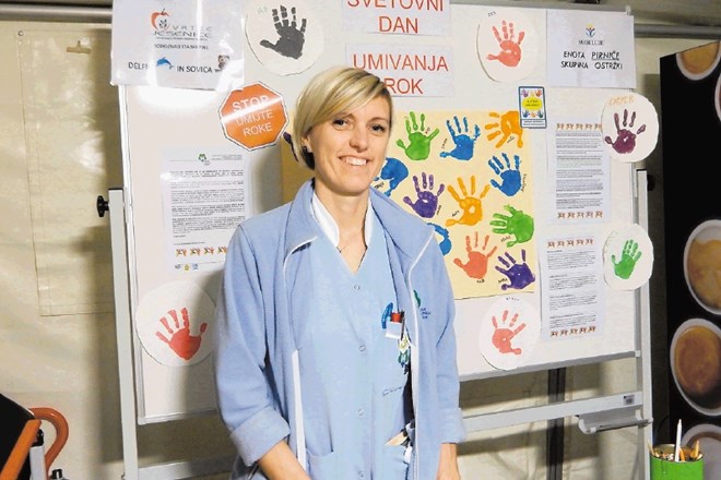 Jana Lavtižar, vodja enote za preprečevanje bolnišničnih okužb 