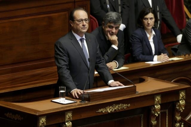 Francoski predsednik Francois Hollande je danes nagovoril oba domova francoskega parlamenta, kar se je nazadnje zgodilo leta...