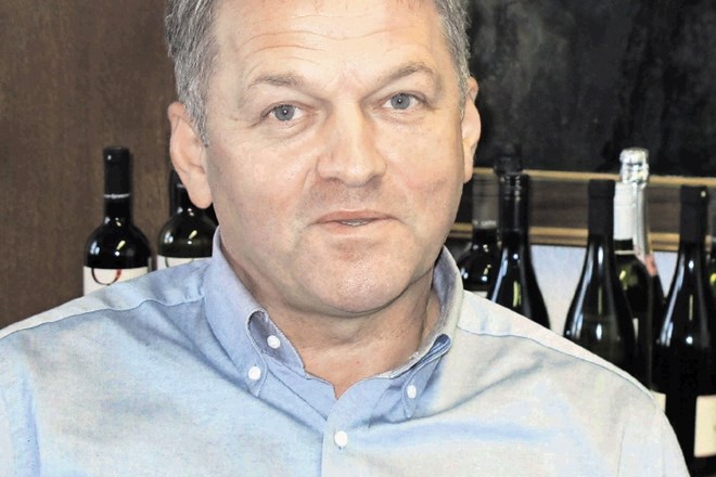 Silvan Peršolja, direktor briške vinske kleti, svetovne rekorderke po proizvodnji rebule 