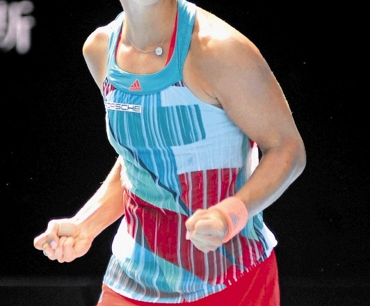 Angelique Kerber je v polfinalu upravičila sloves favoritke. 