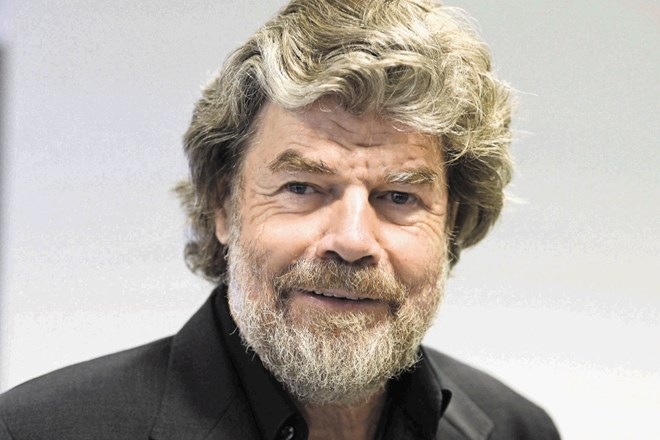 Reinhold Messner je v osmem življenjskem desetletju še vedno zelo aktiven. 