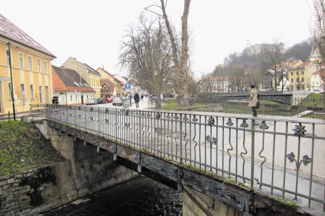 Mosta med Krakovskim nasipom in Trnovskim pristanom občina sicer ne namerava prenavljati hkrati z Eipprovo ulico, a...
