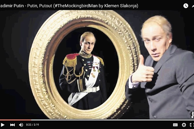 Klemen Slakonja kot Vladimir Putin