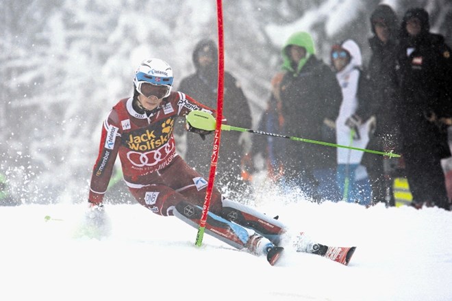 Henrik Kristoffersen si je z drugim mestom v slalomu privozil svoj prvi mali kristalni globus.