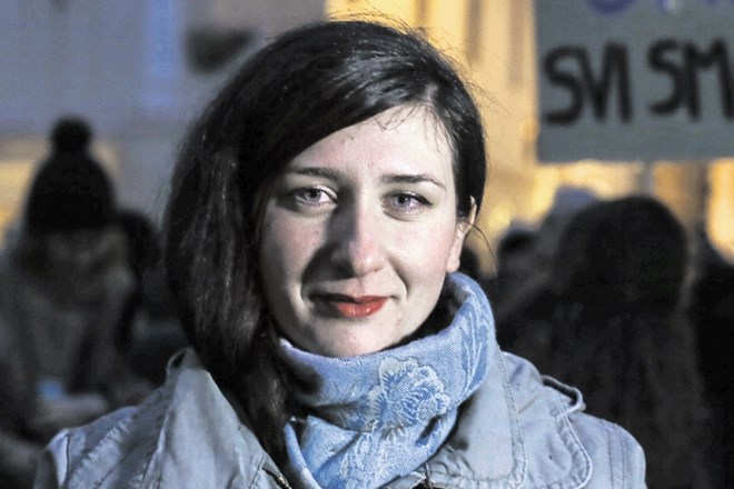 Emina Bužinkić, predstavnica zagrebškega Centra za mirovne študije