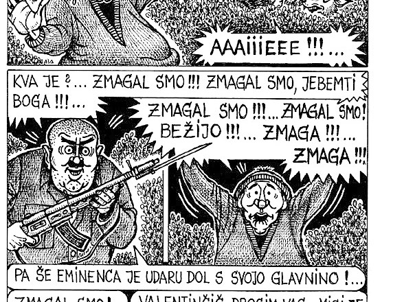 Pred dvema letoma je Marko Derganc ilustriral tudi stripovsko različico Butnskale, ki jo je brez priredbe ali okrajšav...