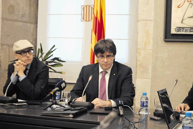 Carles Puigdemont: »Prvič projekt katalonske prihodnosti oblikujemo ne oziraje se na špansko politiko.«